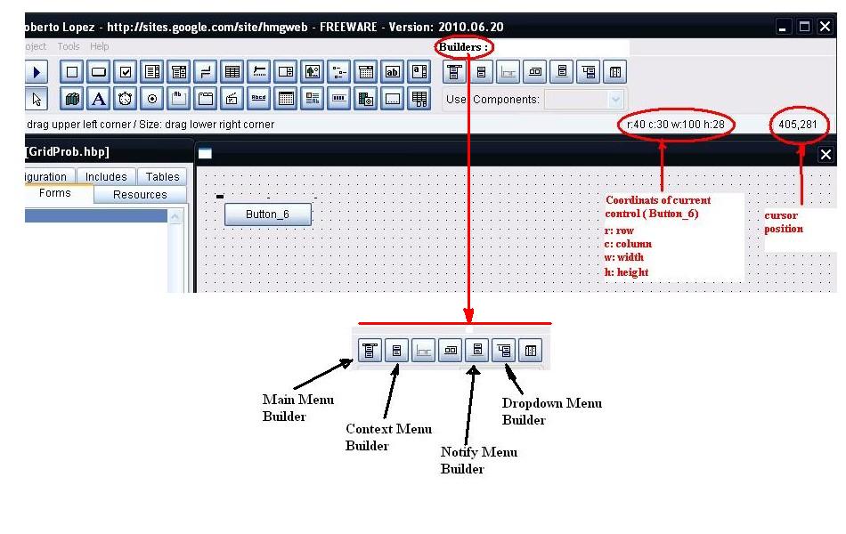 Some hints for HMG IDE