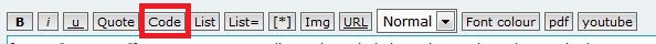 phpBB Edit buttons