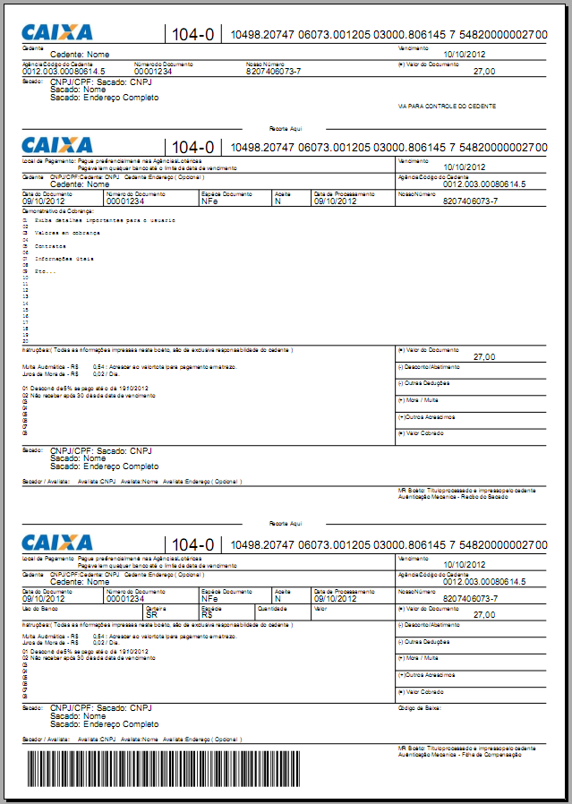 A real documment using hbHPdf and hbZebra...