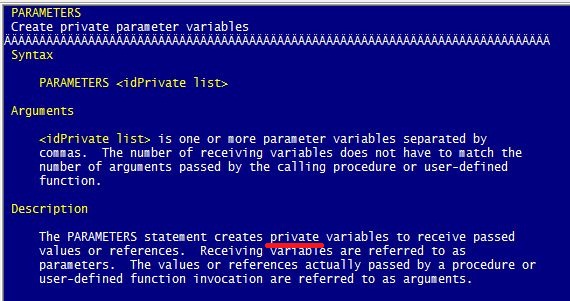 What kind will be variable declared by PARAMETER statement ?