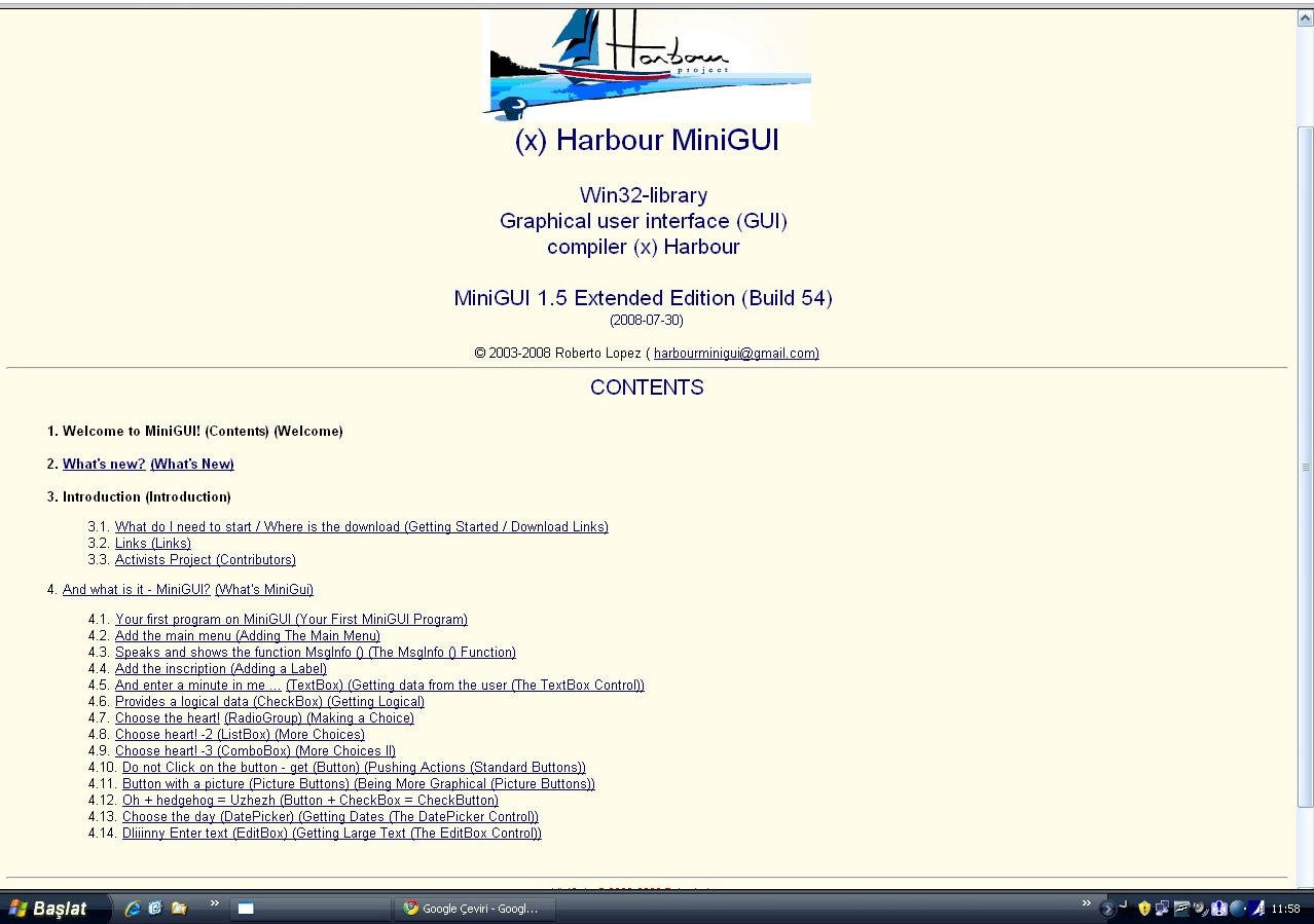 Open page HMG of HMG Help by Alex Gustow