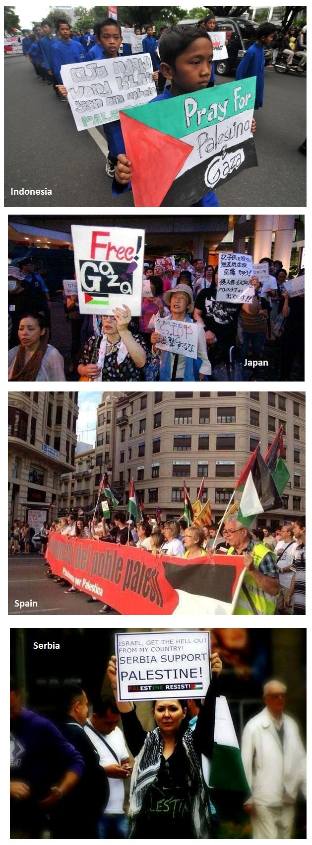 Protests in the Word