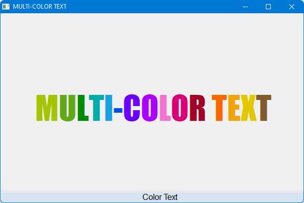 Color Text